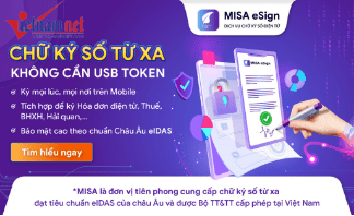 MISA chính thức được cấp phép cung cấp dịch vụ chữ ký số từ xa không cần USB Token
