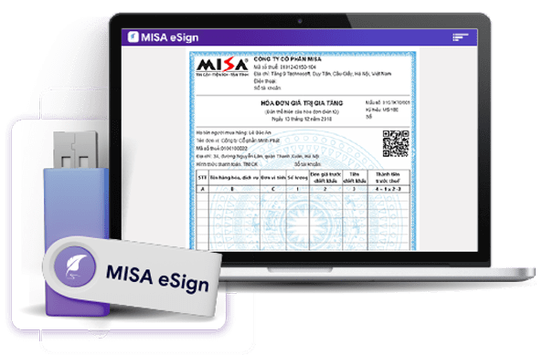 Esign Usb eSign USB Token - Chữ ký số MISA eSign