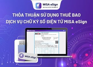 thỏa thuận sử dụng chữ ký số MISA eSign