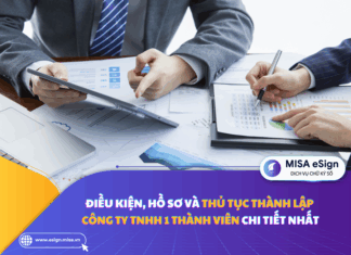 thủ tục thành lập công ty TNHH 1 thành viên