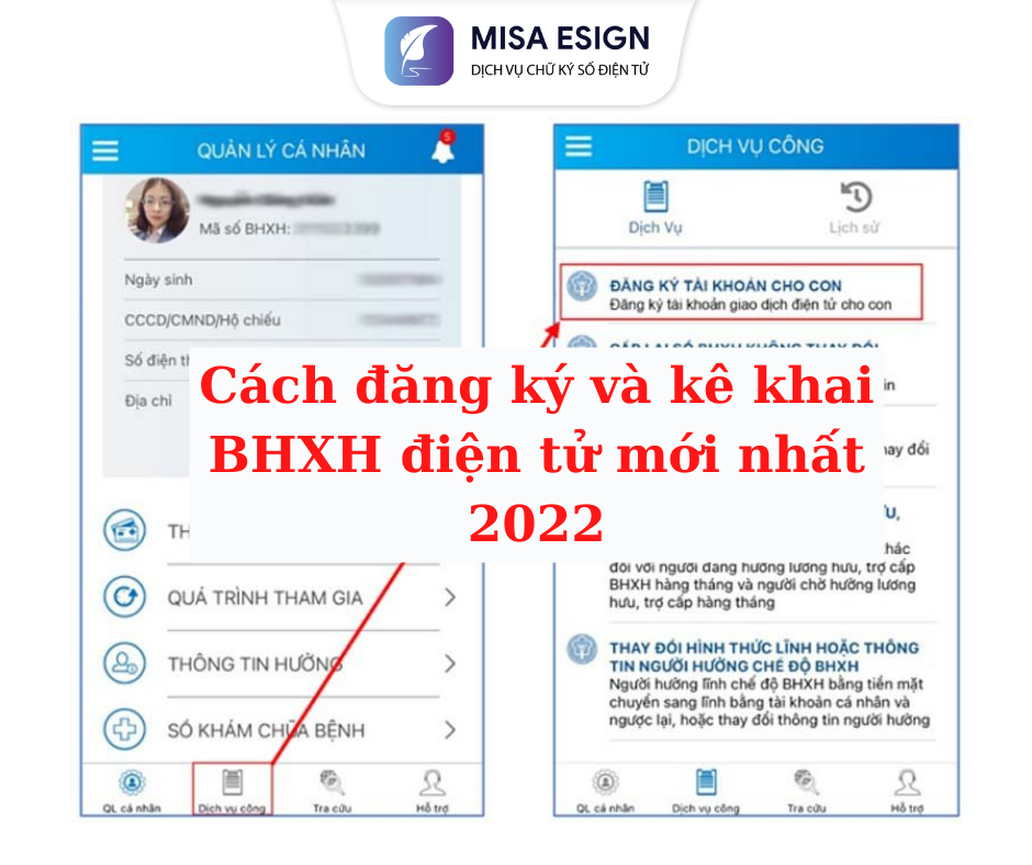 Cách đăng ký và kê khai BHXH điện tử mới nhất 2022