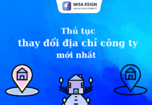 thay đổi địa giới hành chính công ty