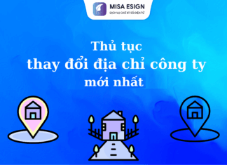 thay đổi địa giới hành chính công ty