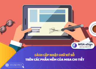 cập nhật chữ ký số