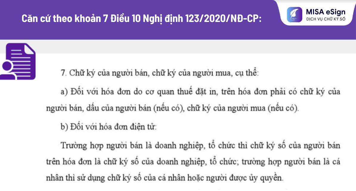 chữ ký số người bán
