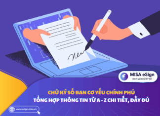 chữ ký số ban cơ yếu chính phủ