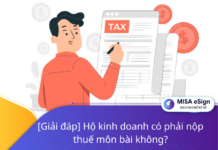 [Giải đáp] Hộ kinh doanh có phải nộp thuế môn bài không
