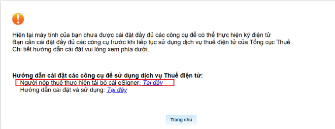 bộ cài eSigner
