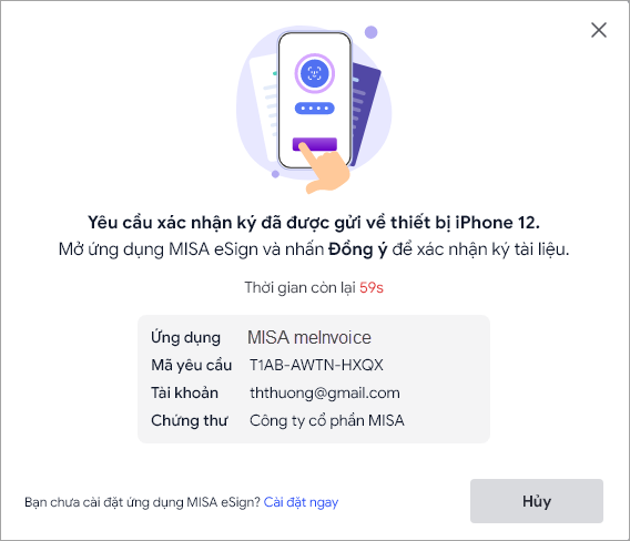 xác thực ký số