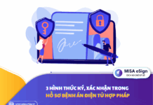 ký điện tử hồ sơ bệnh án điện tử