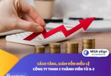 tăng giảm vốn điều lệ