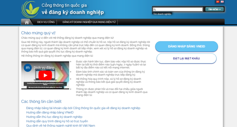 Đăng nhập bằng VNEID