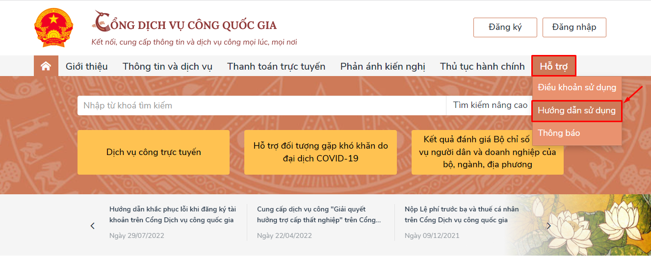chữ ký số dịch vụ công