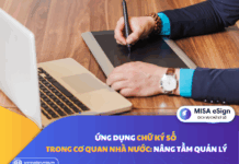 chữ ký số trong cơ quan nhà nước