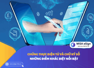 chứng thực điện tử và chữ ký số