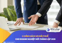 doanh nghiệp mới thành lập được miễn thuế gì
