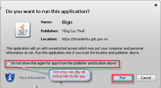 khởi động trình duyệt java