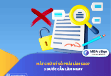 mất chữ số phải làm sao
