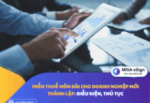 miễn thuế môn bài doanh nghiệp mới thành lập