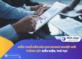 miễn thuế môn bài doanh nghiệp mới thành lập