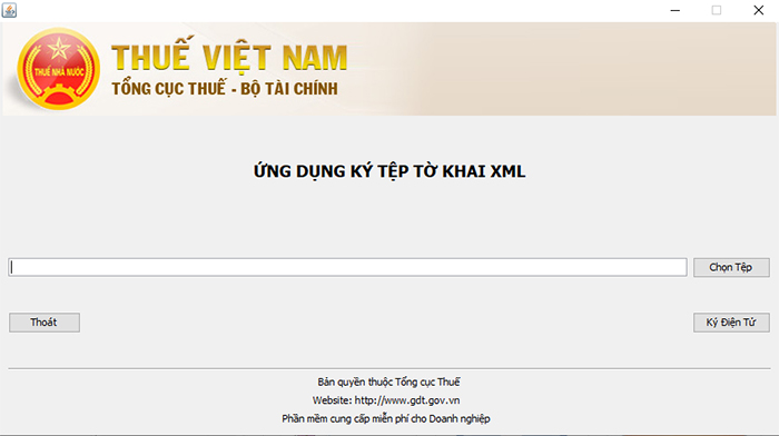 hiển thị phần mềm