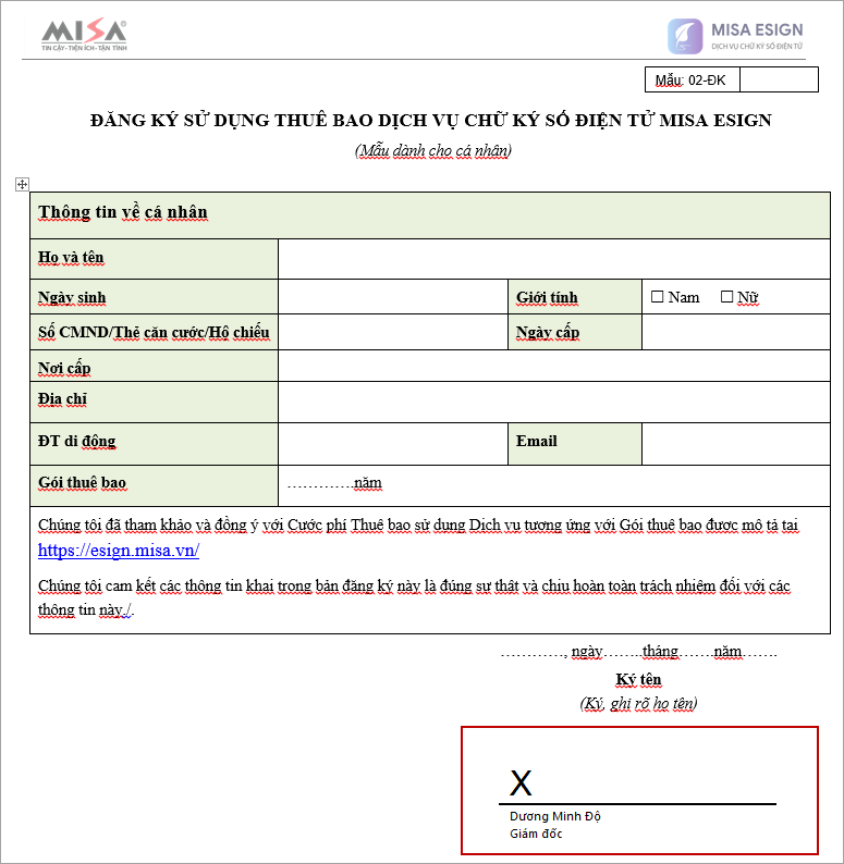 ký số offline file word