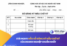 mẫu sổ đăng ký chữ ký