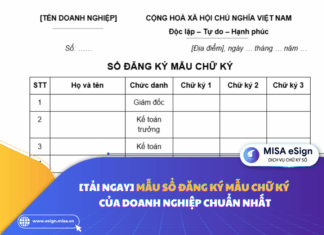 mẫu sổ đăng ký chữ ký