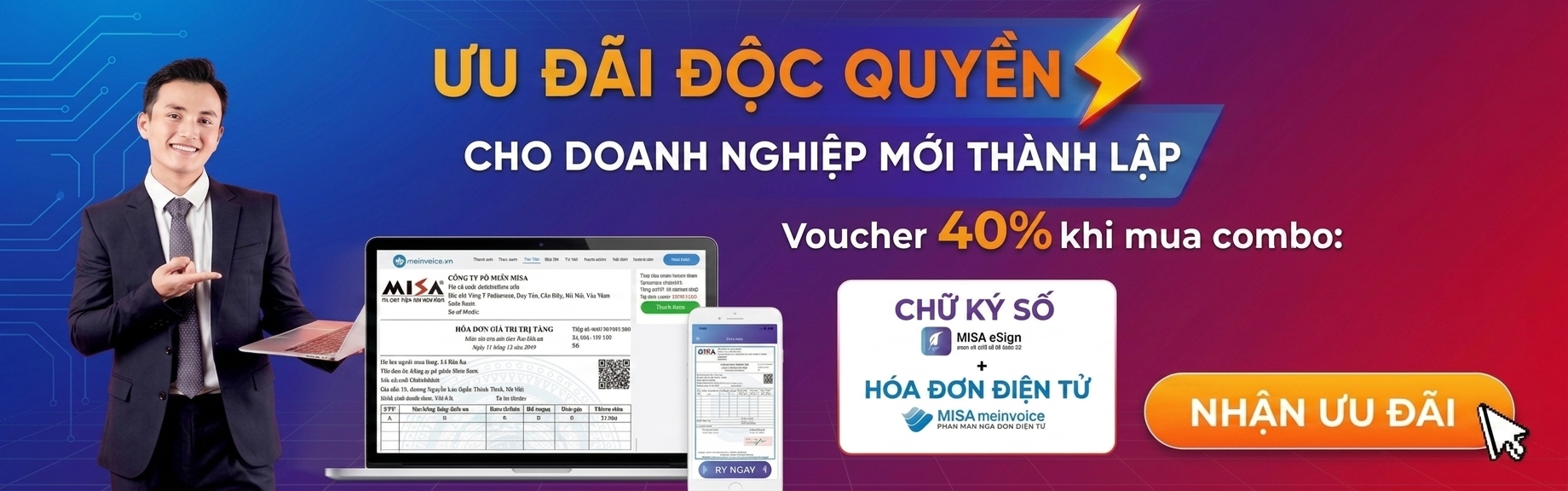 ưu đãi doanh nghiệp mới