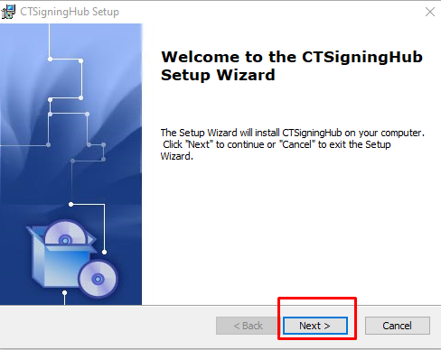 cài đặt CTsigningHub