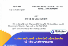 luật bảo vệ dữ liệu cá nhân 2025