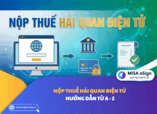 nộp thuế hải quan điện tử