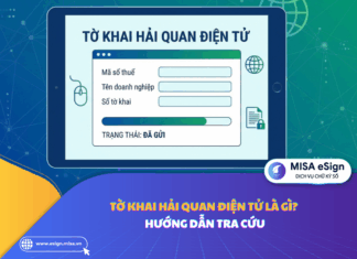 Tờ khai hải quan điện tử