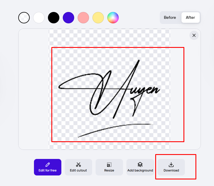 tải ảnh xóa nền photoroom