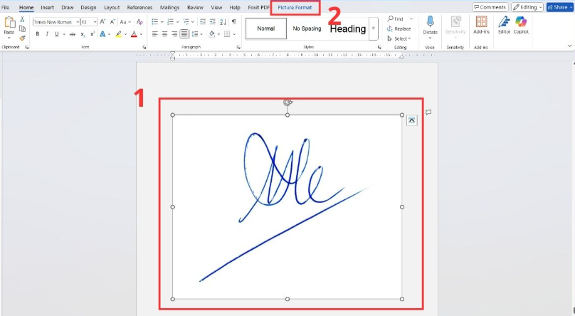 Xóa nền bằng transparent Color trong word