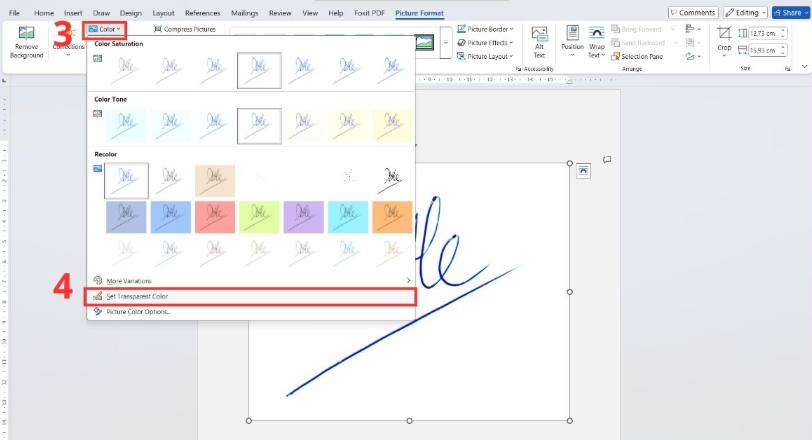 Set Transparent Color