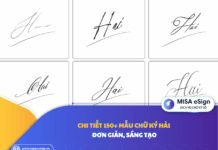 chữ ký hải