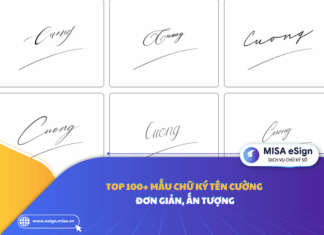 Top 100+ mẫu chữ ký tên Cường đơn giản, ấn tượng chữ ký tên cường