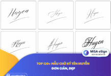 Top 120+ mẫu chữ ký tên Huyền đơn giản, đẹp chữ ký tên Huyền