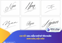 CHI TIẾT 130+ mẫu chữ ký tên Ngân đơn giản, độc đáo mẫu chữ ký tên ngân