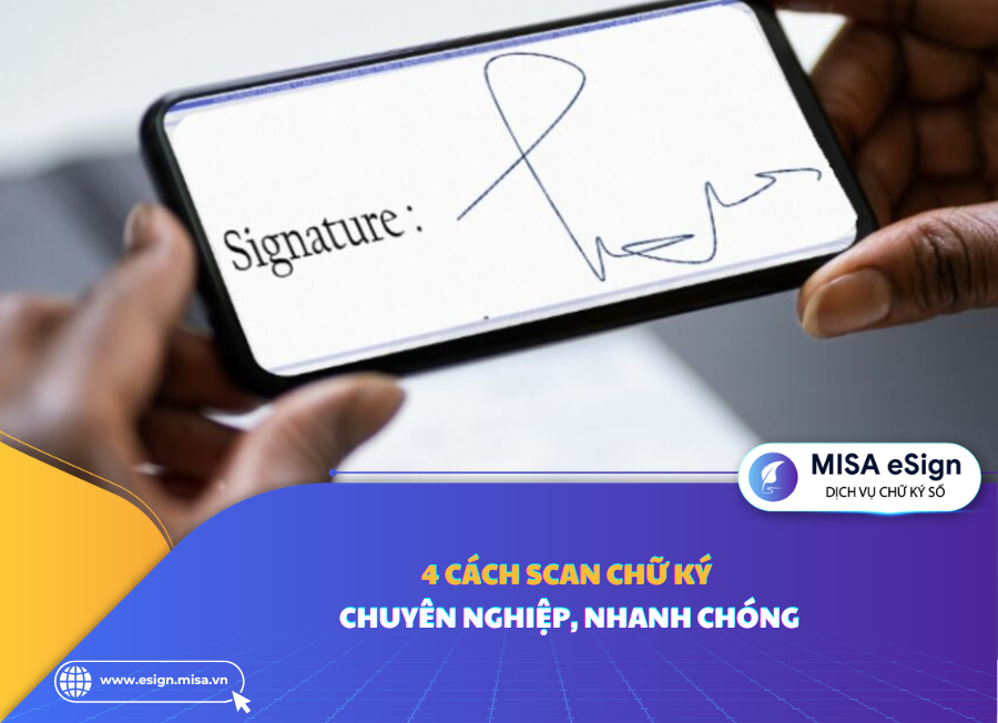scan chữ ký