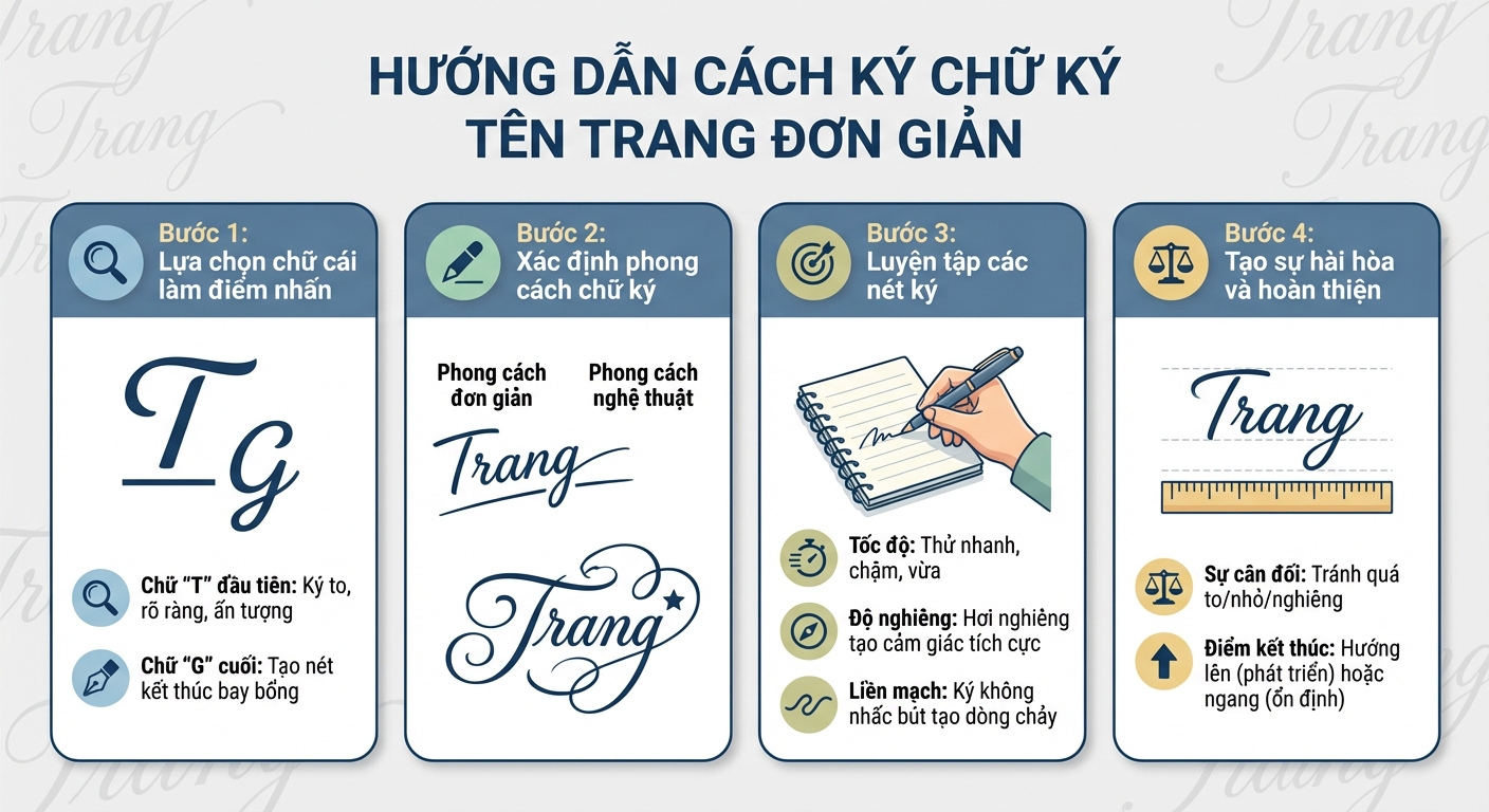 cách ký chữ ký tên trang