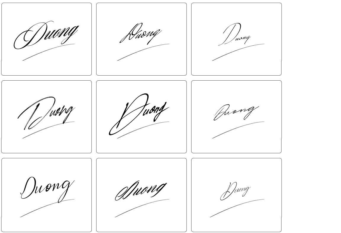 tên Dương ký như thế nào