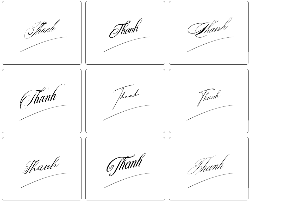 thành đẹp chữ ký tên thành