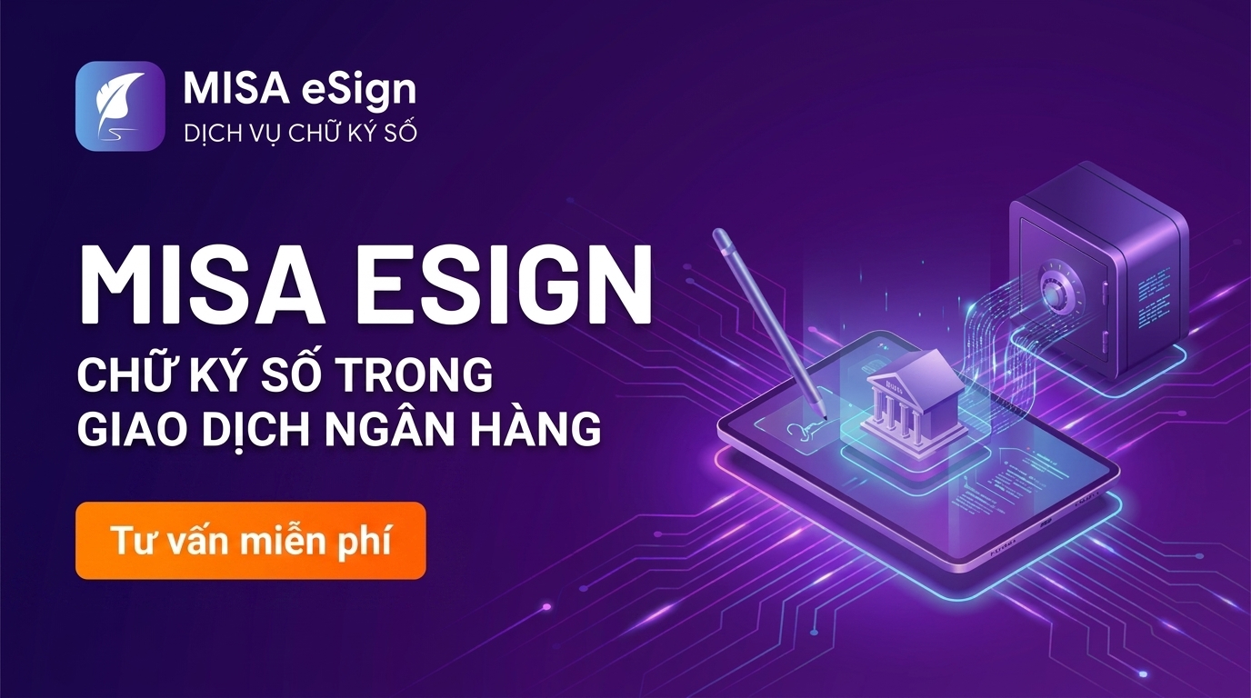 CTA chữ ký số trong giao dịch ngân hàng
