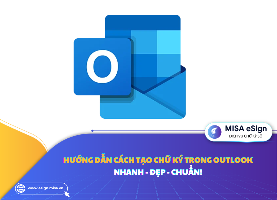 cách tạo chữ ký trong outlook