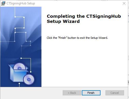 cài TCT SigningHub thành công
