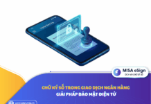 chữ ký số trong ngân hàng