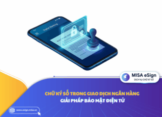chữ ký số trong ngân hàng