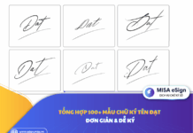 Tổng hợp 100+ mẫu chữ ký tên Đạt đơn giản & dễ ký